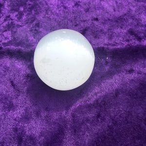 🌟 3 for 25 Selenite  crystal gemstone orb